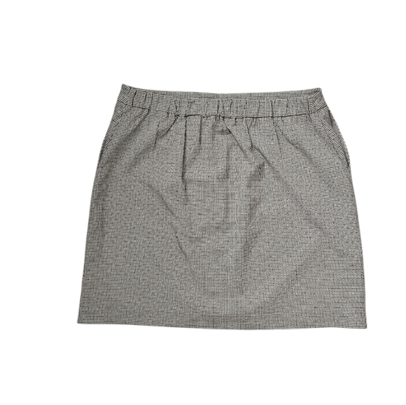 RACHEL ZOE Mini Skirt Houndstooth Plaid Earthtone Career - Picture 8 of 11